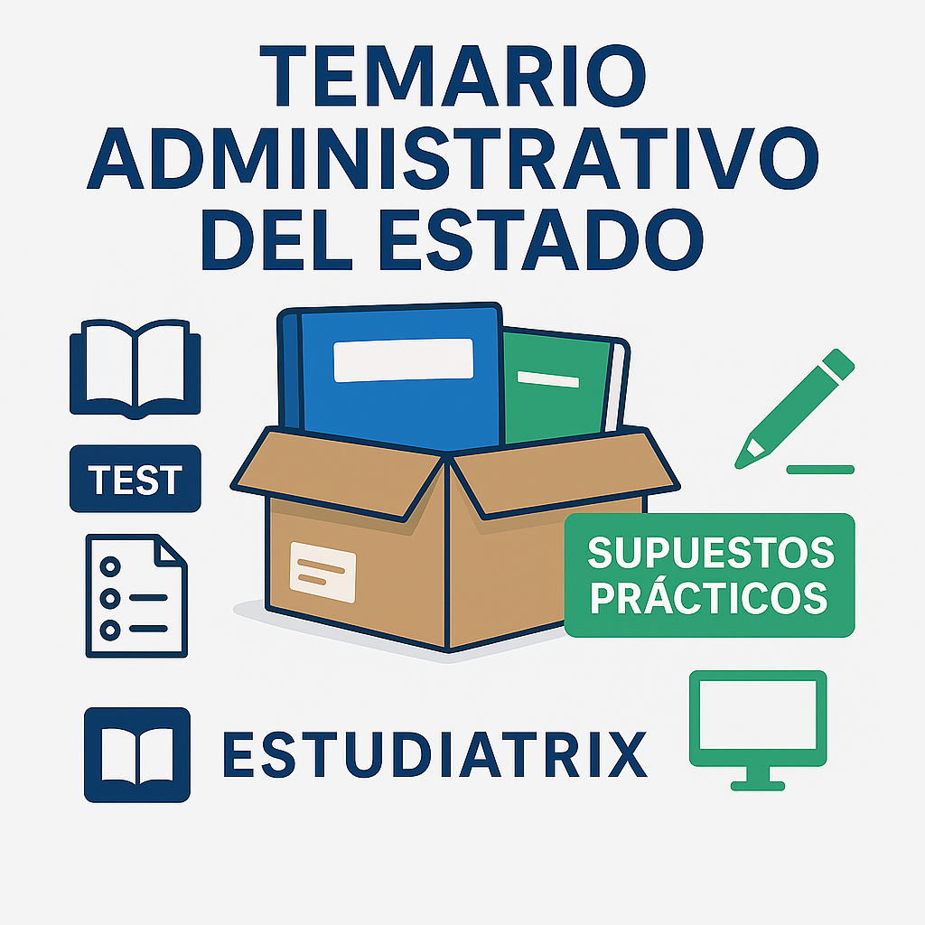 Temario de Administrativo del Estado