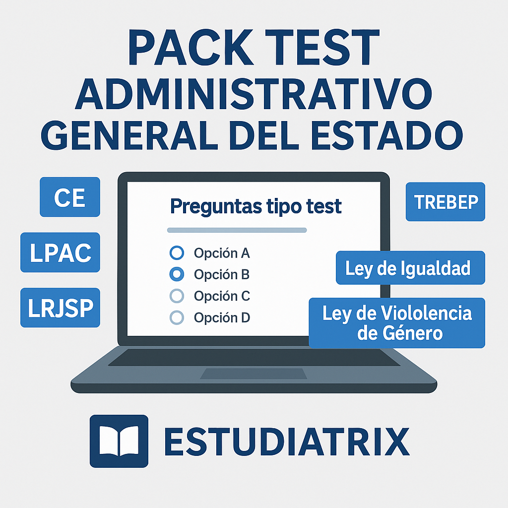 Pack administrativo y auxiliar del estado