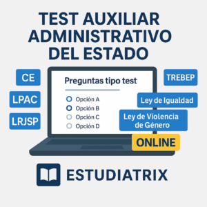 Test auxliar administrativo del estado