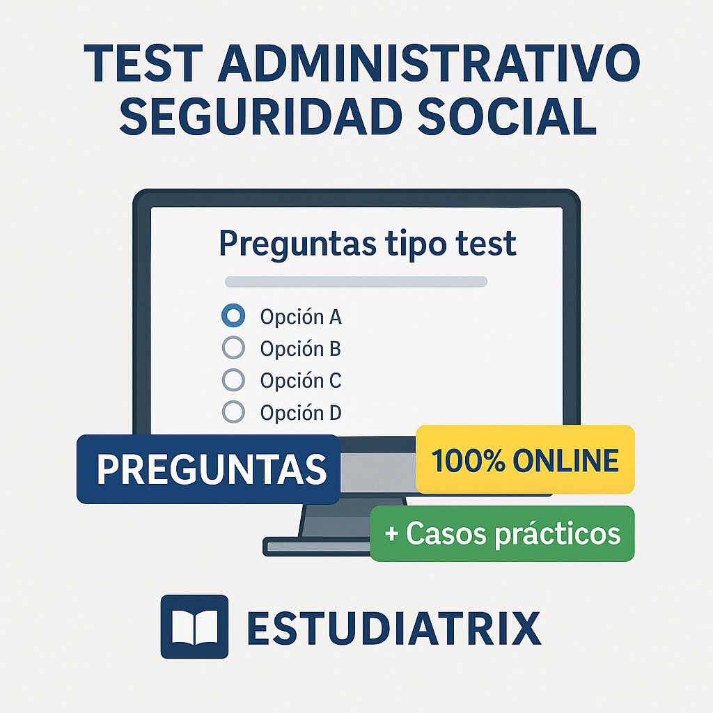 test administrativo seguridad social