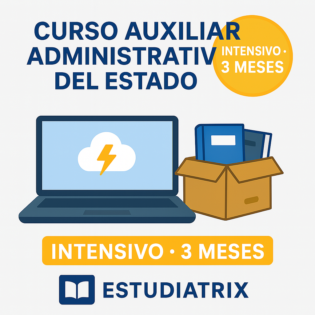 curso intensivo auxiliar administrativo