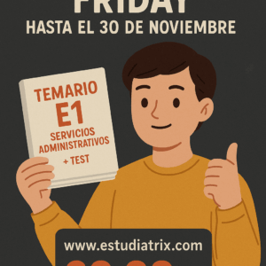 Temario E1 Servicios Administrativos + Test