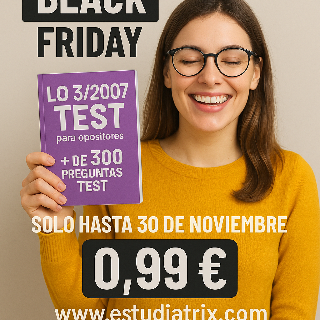 Test Ley de Igualdad (LO 3/2007)